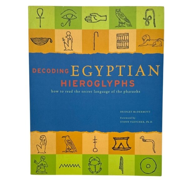 Decoding Egyptian Hieroglyphs Book - Picture 1 of 4